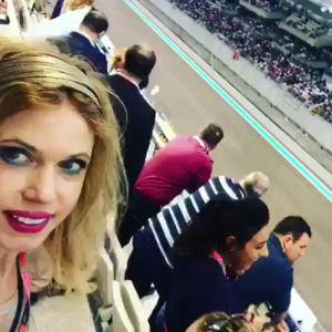 Her looking Formula 1
