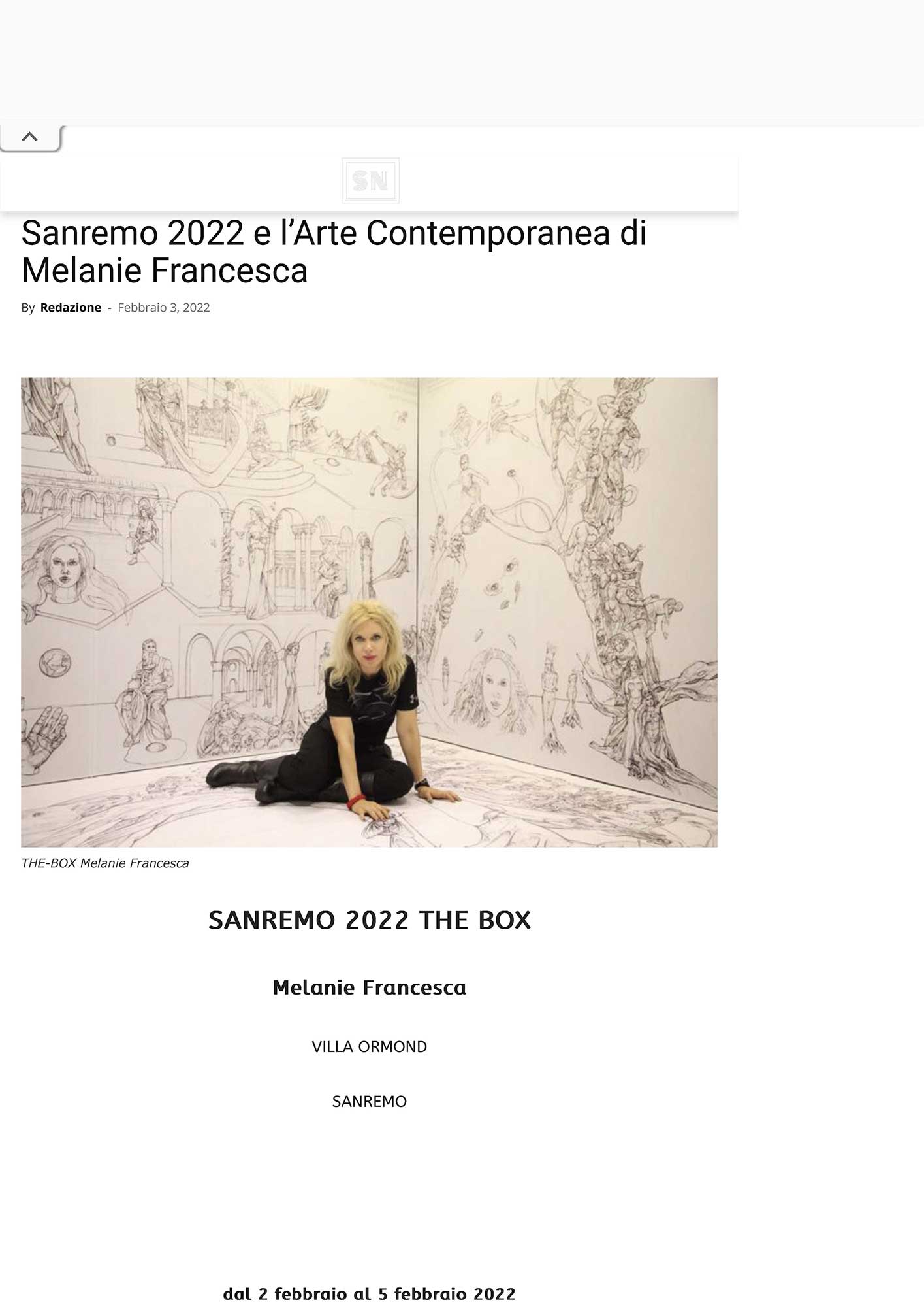 Sanremo 2022 Pagina1